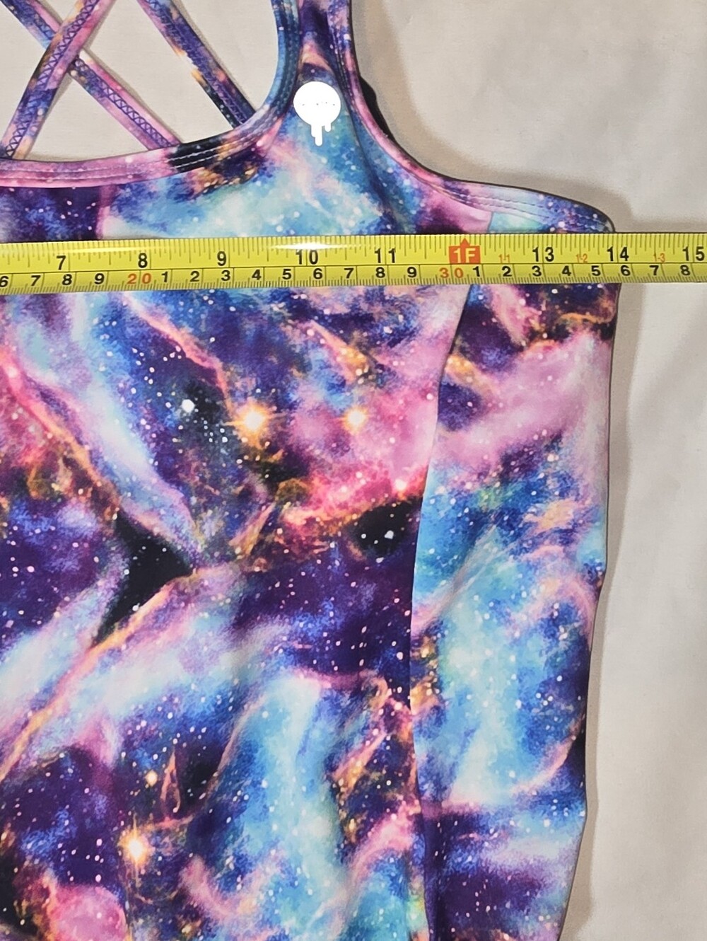 Blackmilk Galaxy Remnant Active Short Catsuit - Limited Romper Museum - Picture 11 of 12
